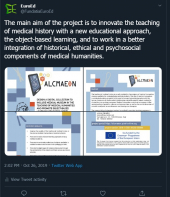 EuroEd Twitter account