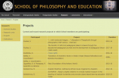 Website of the Department of Philosophy and Education, Aristotle University of  Thessaloniki